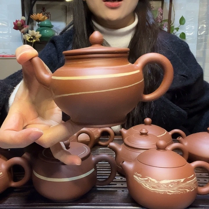 笑樱220毫升纯手工制作荣昌陶