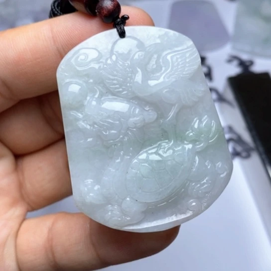 颈饰未镶嵌翡翠翡翠