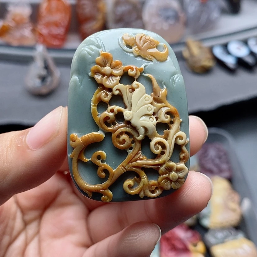 【闪购商品】未镶嵌定制石英质玉吊坠