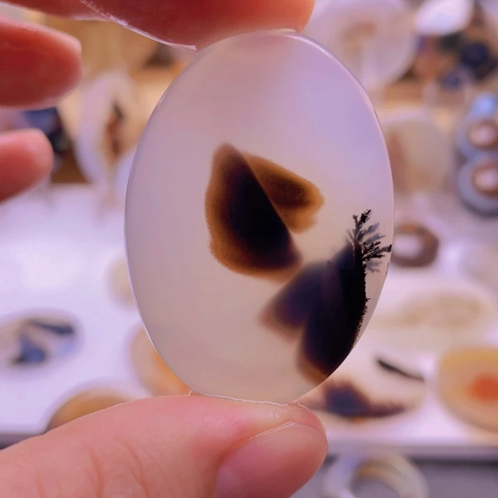 玛瑙/玉髓未镶嵌吊坠(不含链)