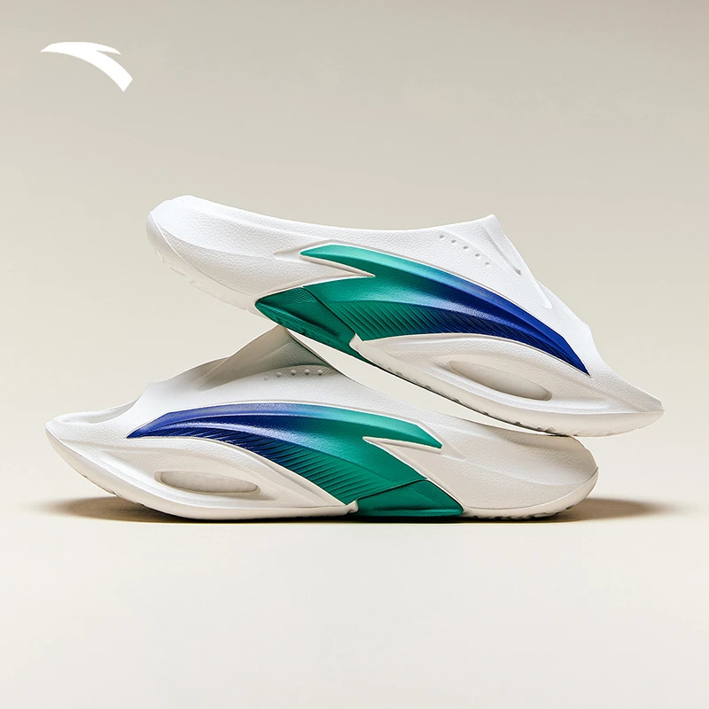 安踏氮气泡拖鞋丨男女同款运动拖鞋外穿凉拖软底回弹减震沙滩鞋