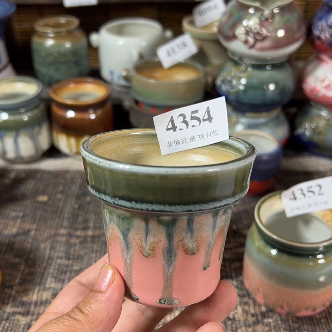 口6 手工花盆满30包邮
