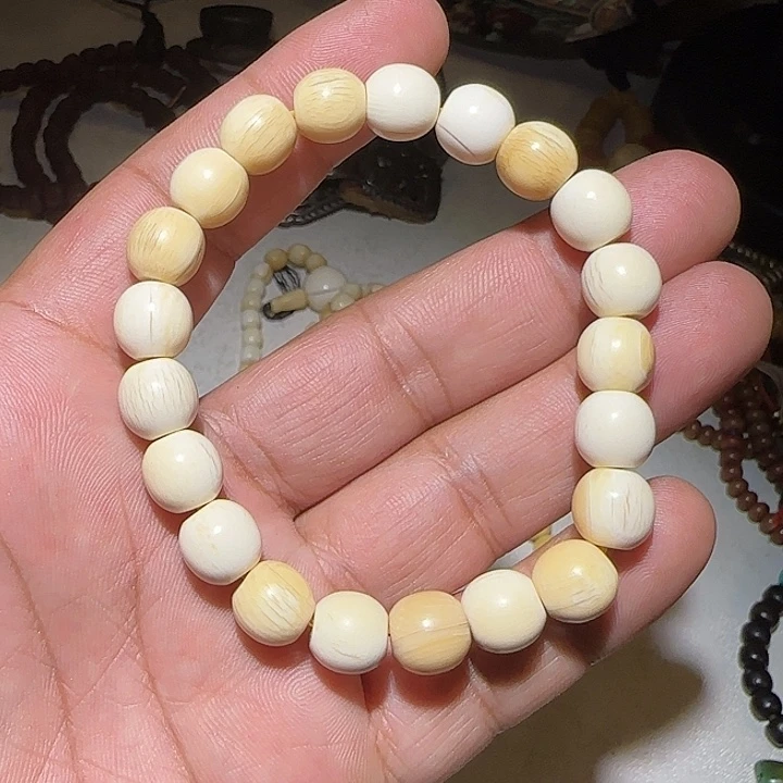 藏区老高白手串保老