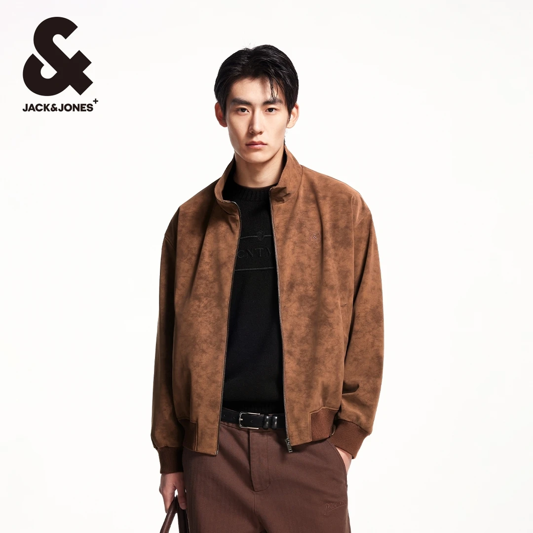 【商场同款】杰克琼斯秋新款男士夹克外套时尚舒适宽松高级感男装