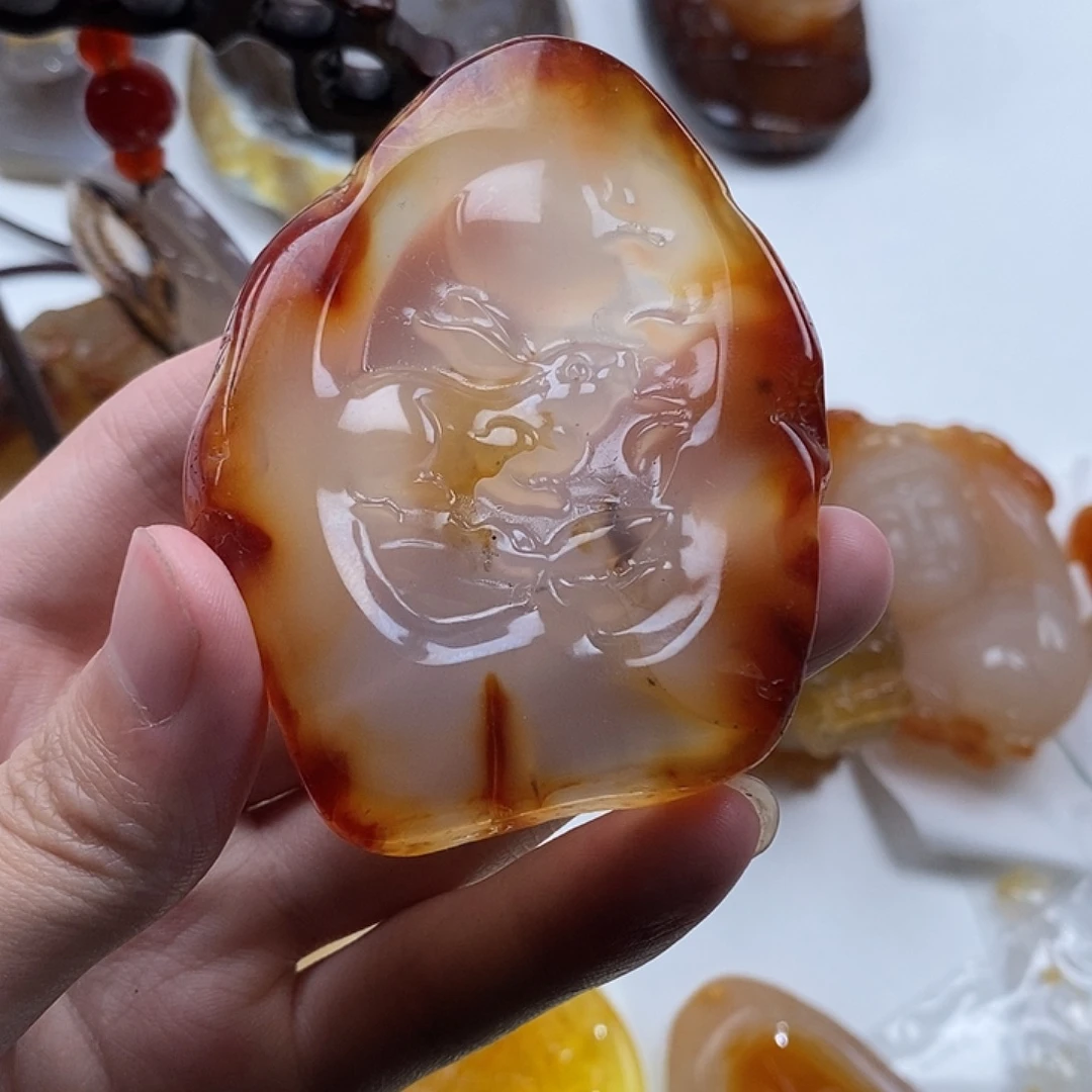 玛瑙/玉髓未镶嵌颈饰