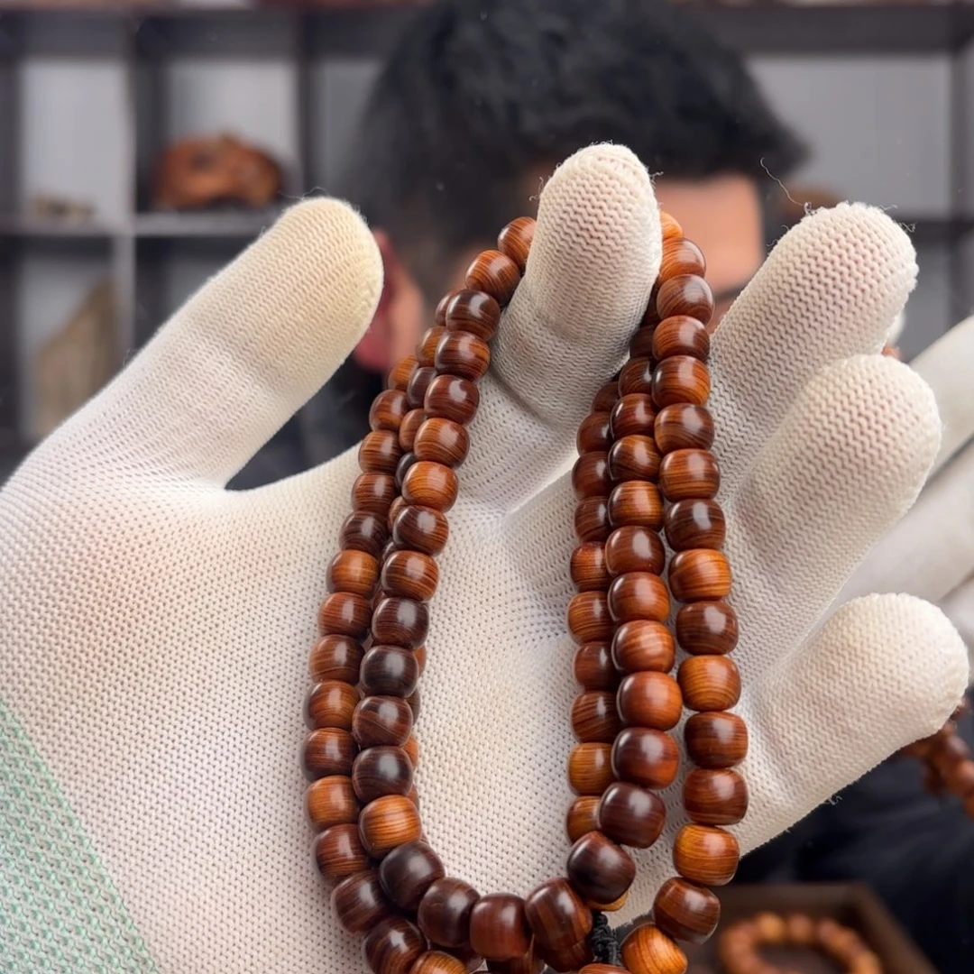 手串/手链柏木（崖柏）7.8陈化干黑碳化香料