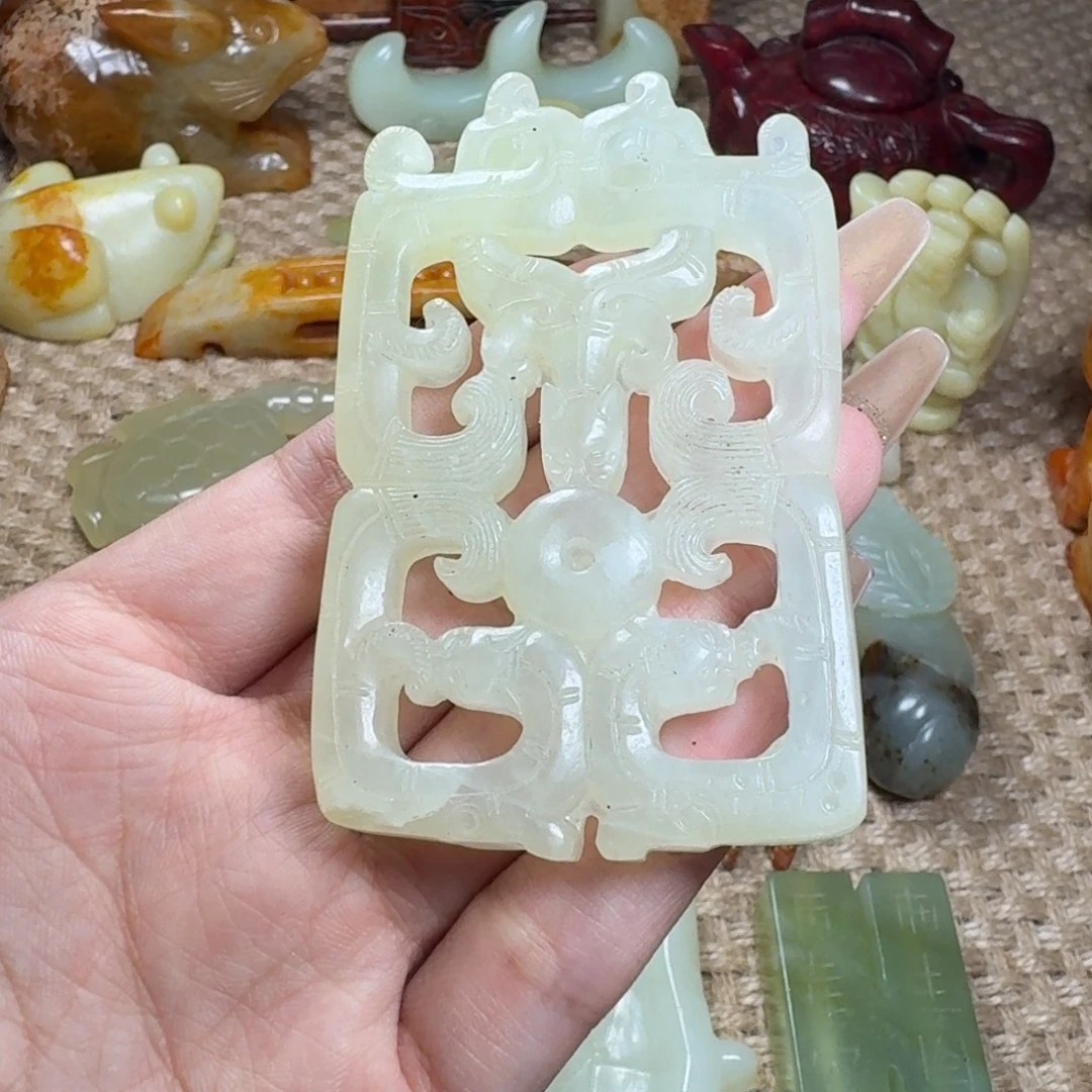 吊坠白玉菩提挂件