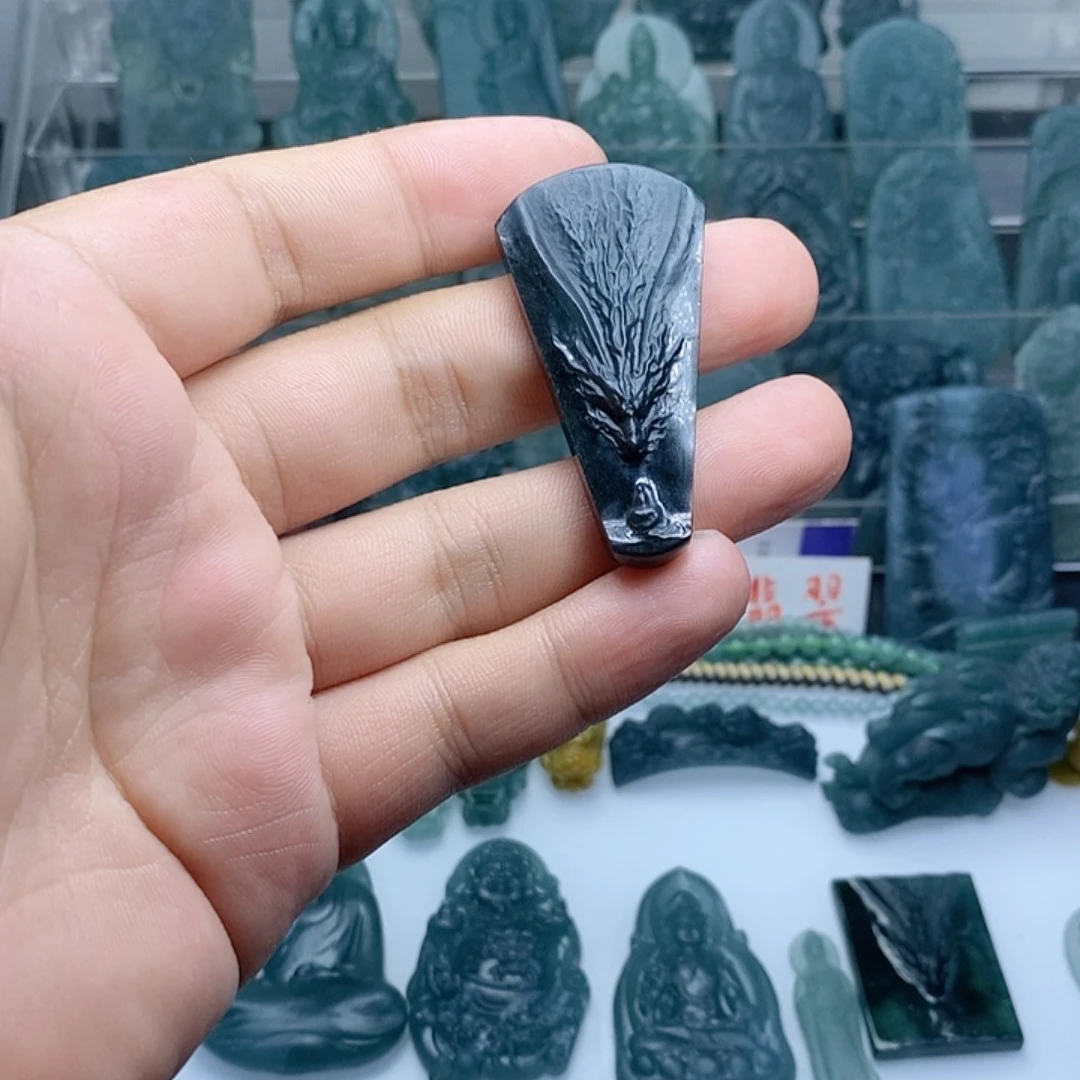 定制翡翠未镶嵌悟到