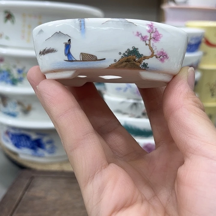 内直径7.2-4.8/1.8次品一只花盆