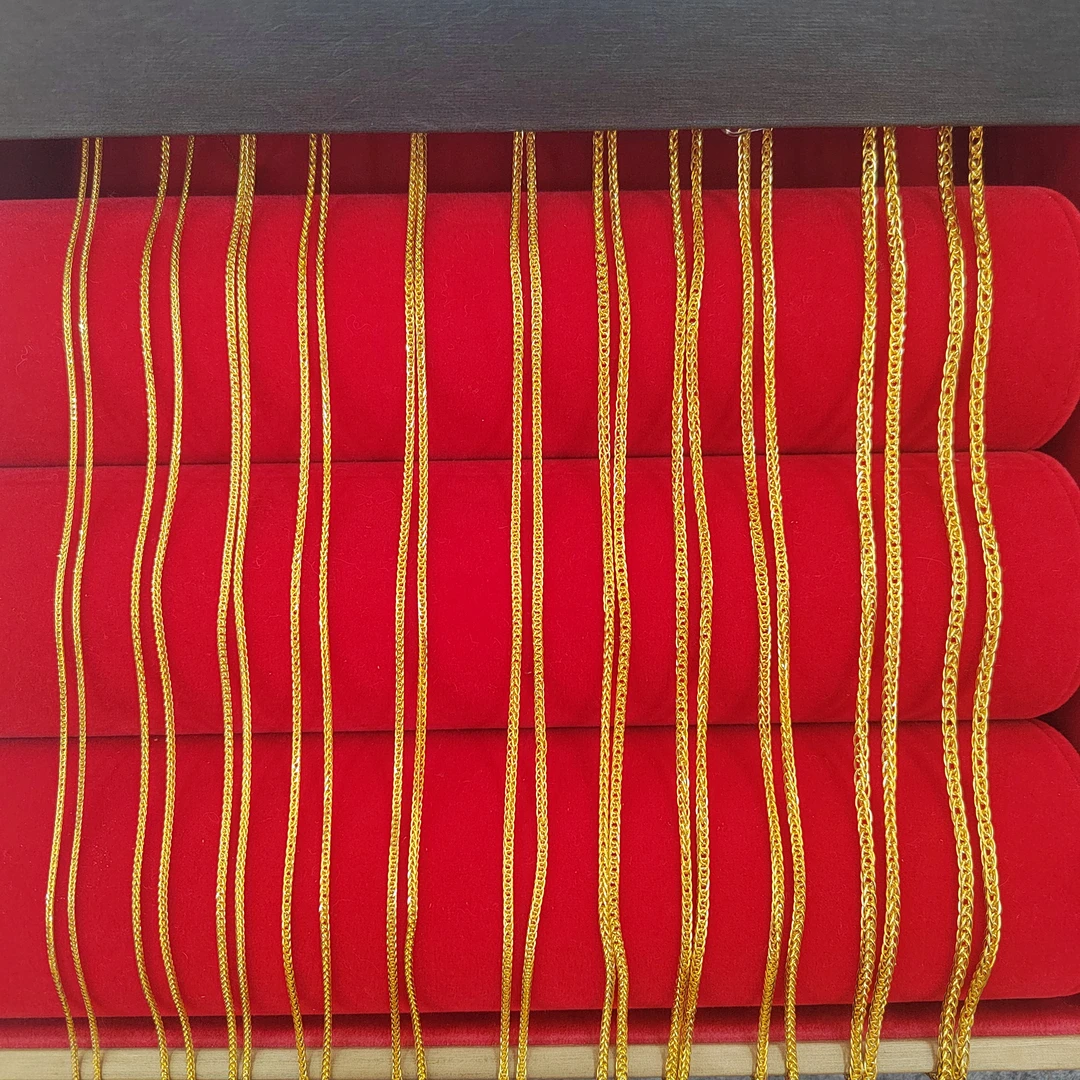 足金肖邦项链 真金 多样性发货（发其一）抖音国检有费用理性下单