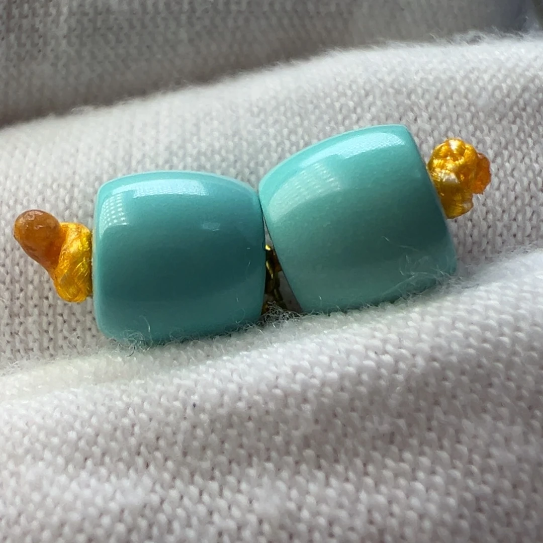 绿松石未镶嵌配饰6.8mm