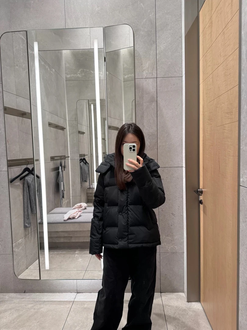 现货五格时尚百搭鹅绒服休闲冬季01
