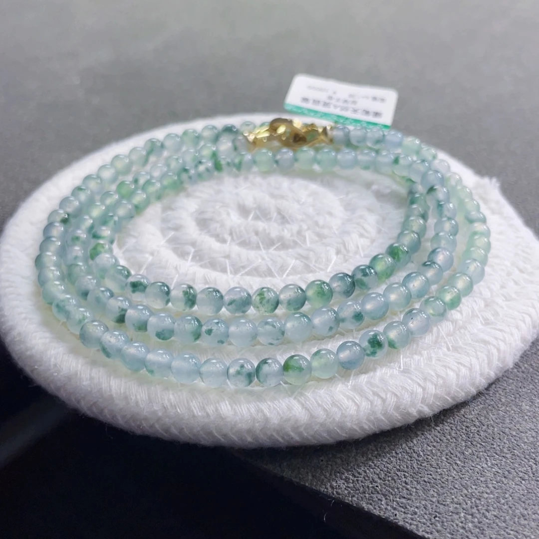 未镶嵌手链翡翠木纳冰飘卡5