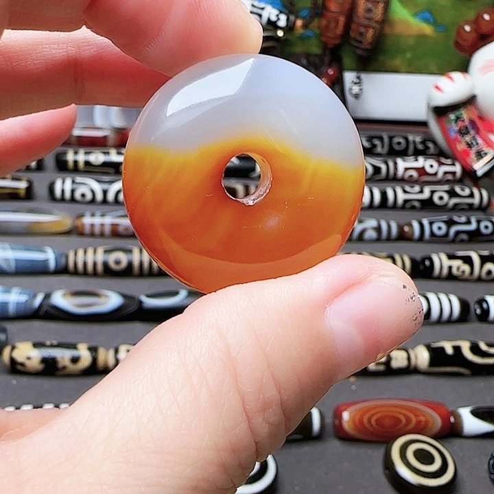 玛瑙/玉髓合金珠宝半成品