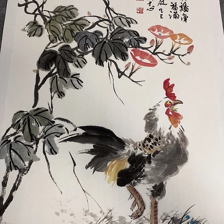 国画纯手绘写意画作