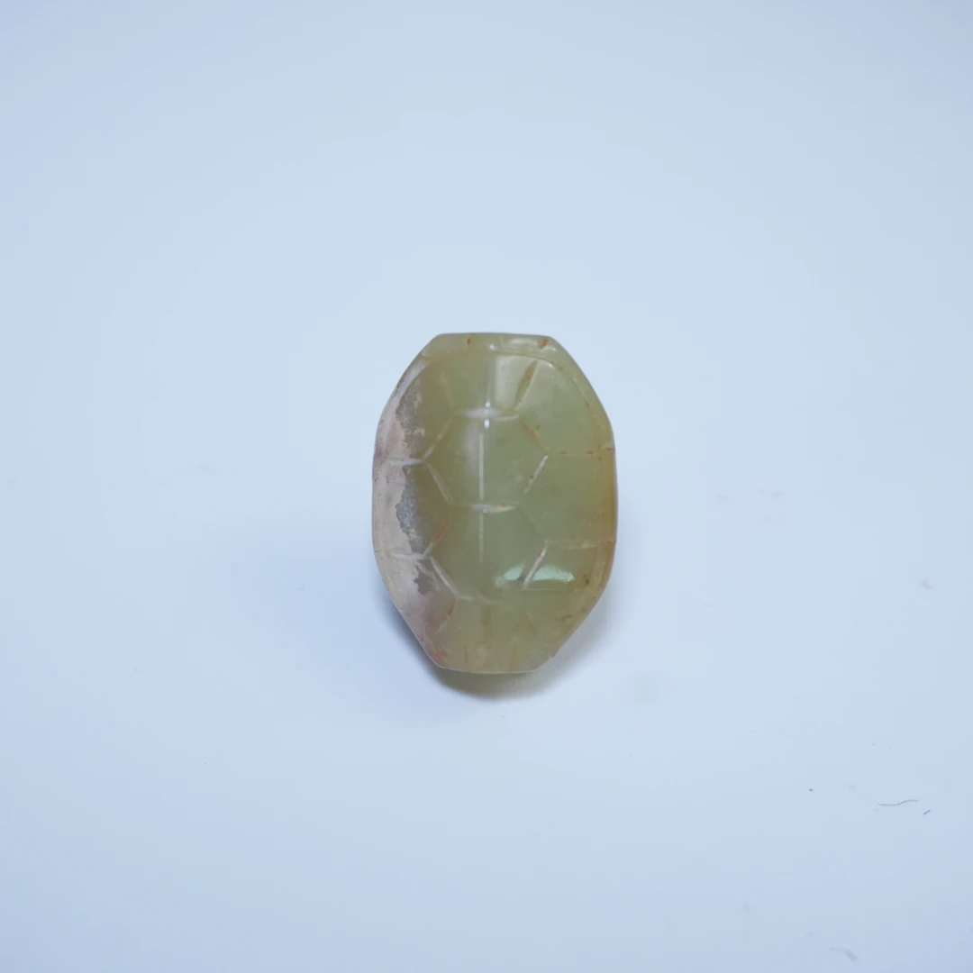 清代龟甲纹玉佩416172*古玉*传承