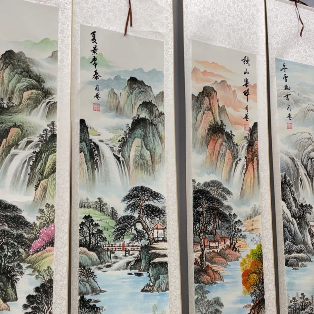 国画老师手笔手绘作品n