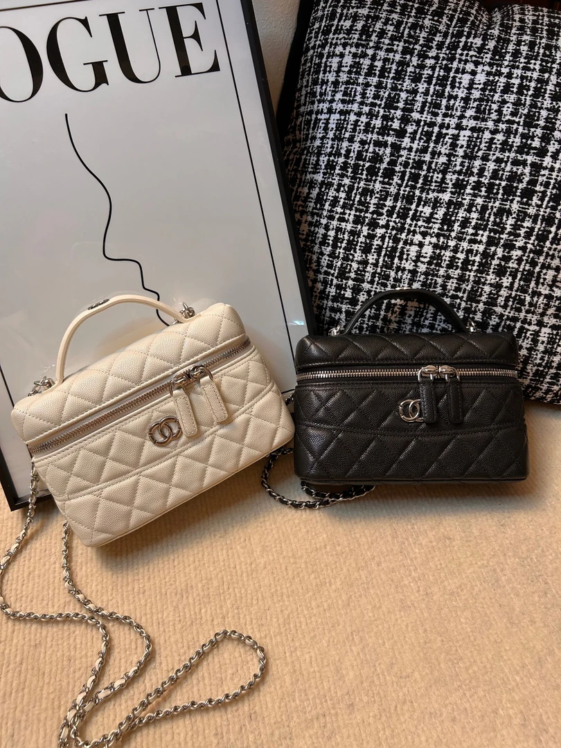 2025新款鱼子酱链条DIY手提盒子包