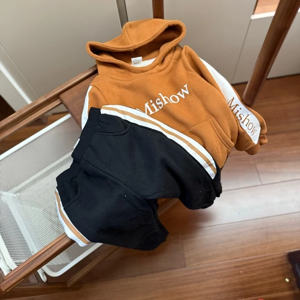 【编号N829】JT84816M-37-儿童Mishow字母套装焦糖色-LDFS