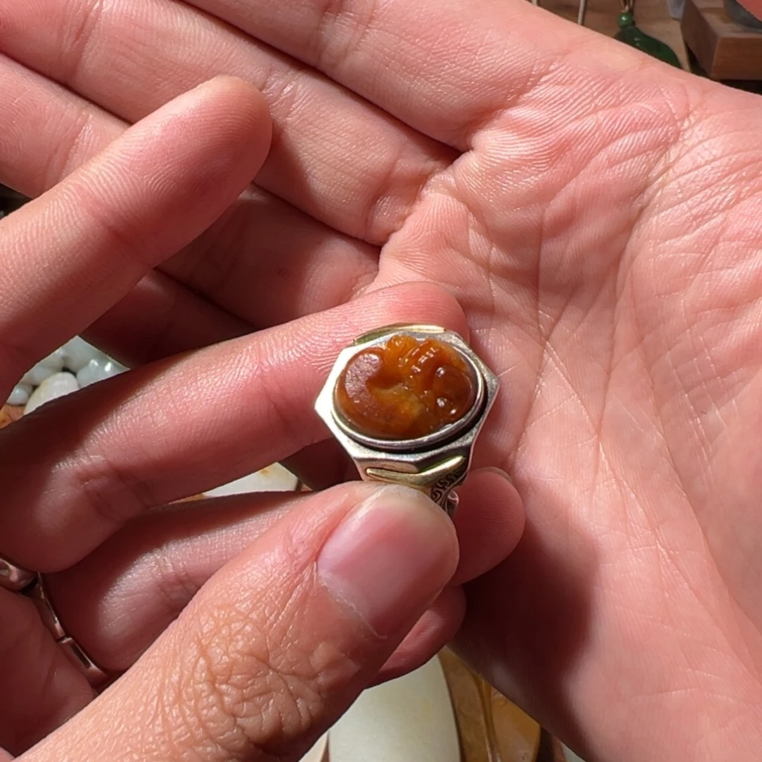 惑***远和田玉银S925镶嵌颈饰