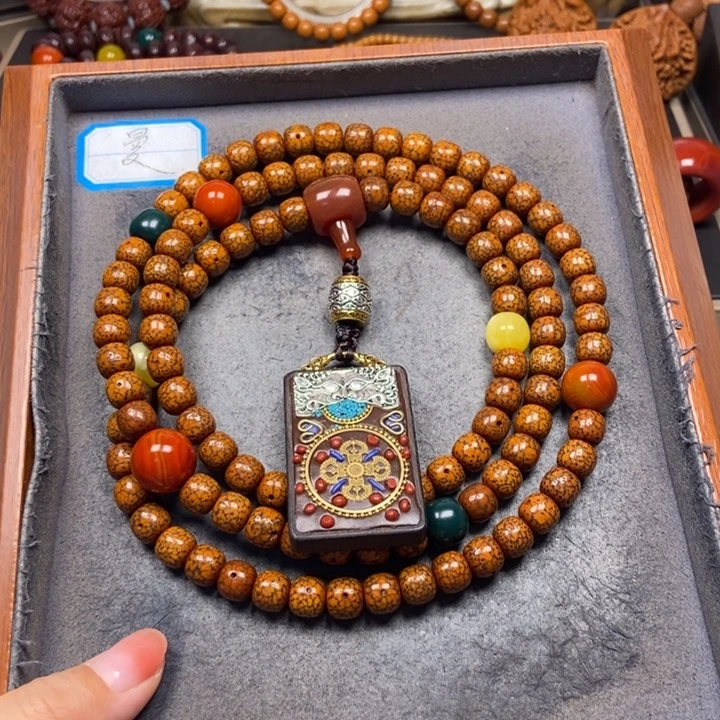 星月菩提吊坠菩提