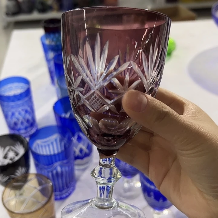 水晶玻璃手柄款微瑕一个