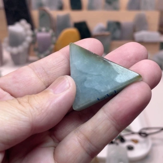 翡翠裸石翡翠玉料