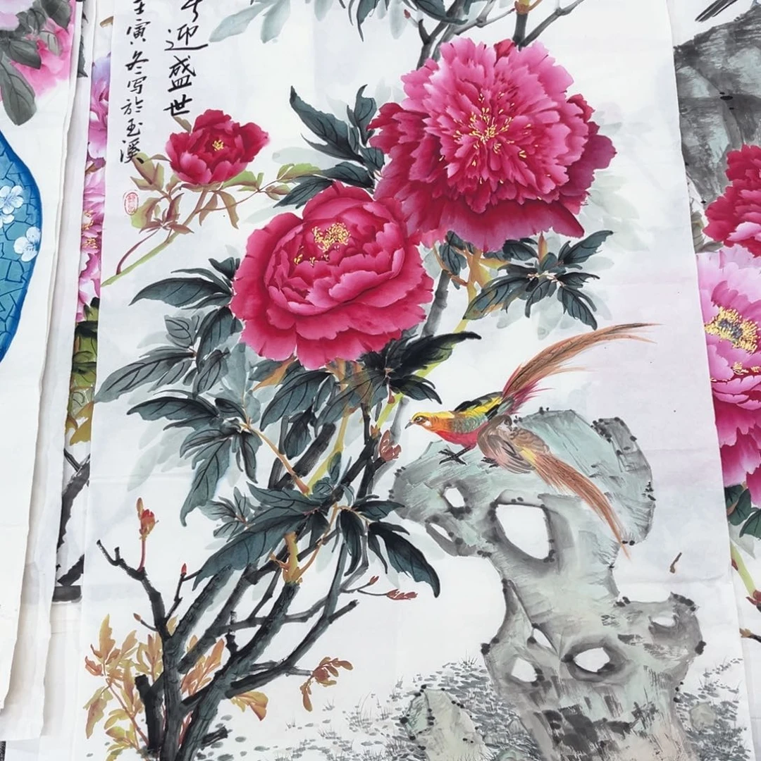 国画华*绘画艺术作品