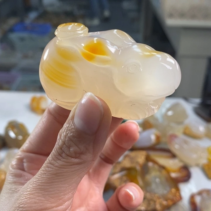 玛瑙/玉髓吊坠(不含链)未镶嵌