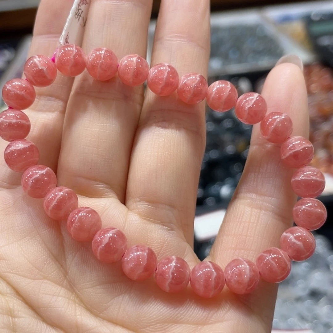 菱锰矿（红纹石）未镶嵌红纹石