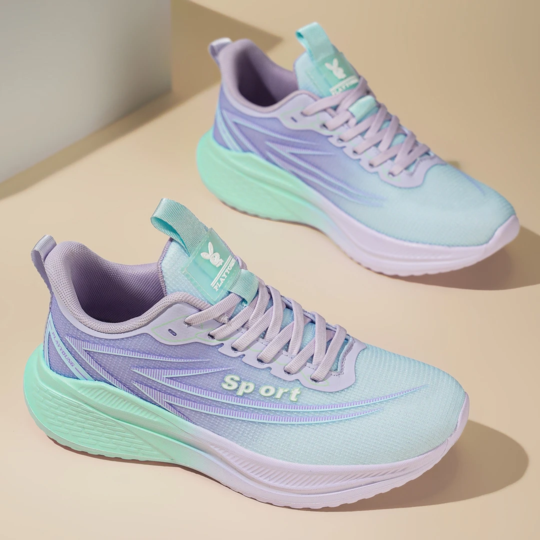 运动鞋耐磨防滑碳板舒适女鞋轻便网面男鞋休闲情侣时尚夏季鞋子