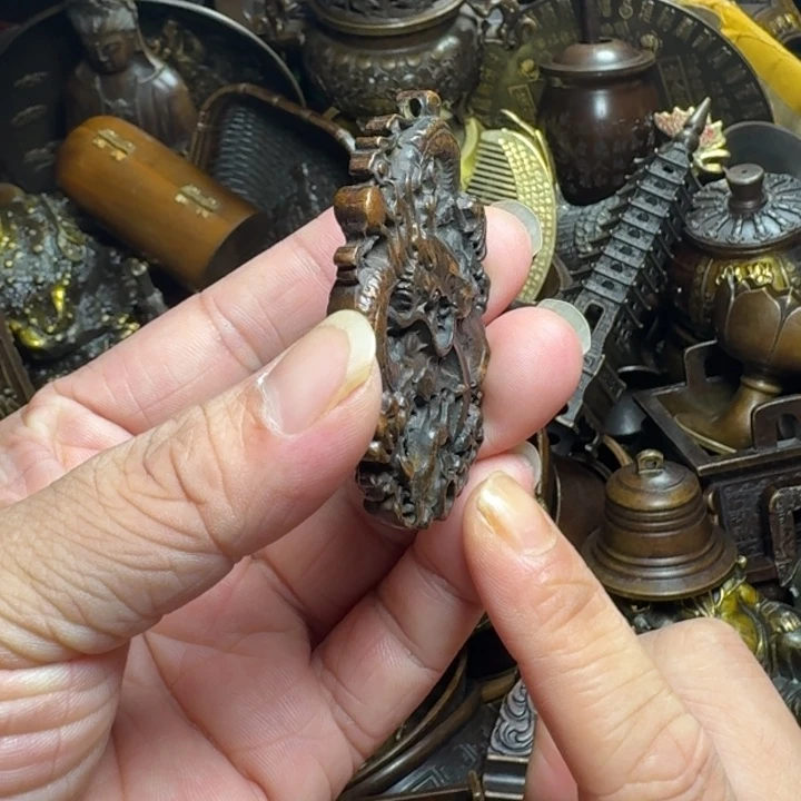 铜器摆件收收藏藏