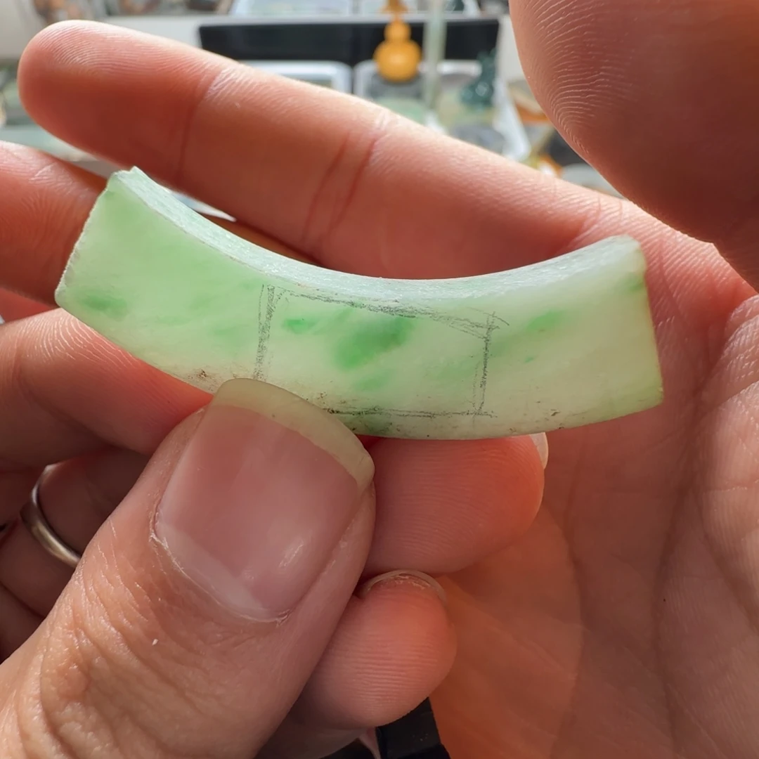 定制翡翠未镶嵌材料