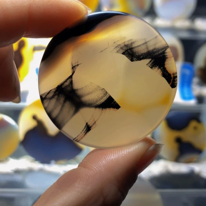 合金玛瑙/玉髓珠宝奇石45