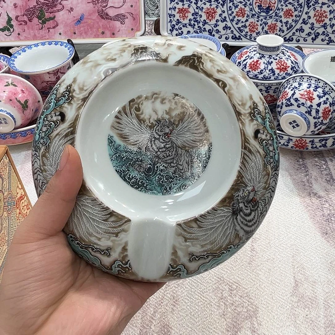 景德镇陶瓷三个加礼盒