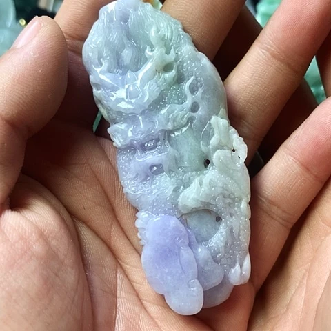 翡翠未镶嵌颈饰天然缅甸翡翠a货
