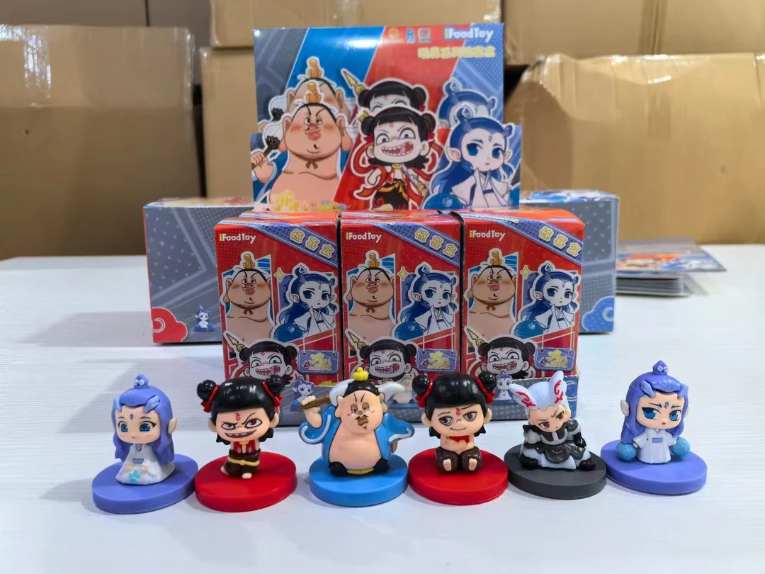 哪吒之魔童闹海系列手办摆件可爱创意国朝情侣个性车主办公室摆件