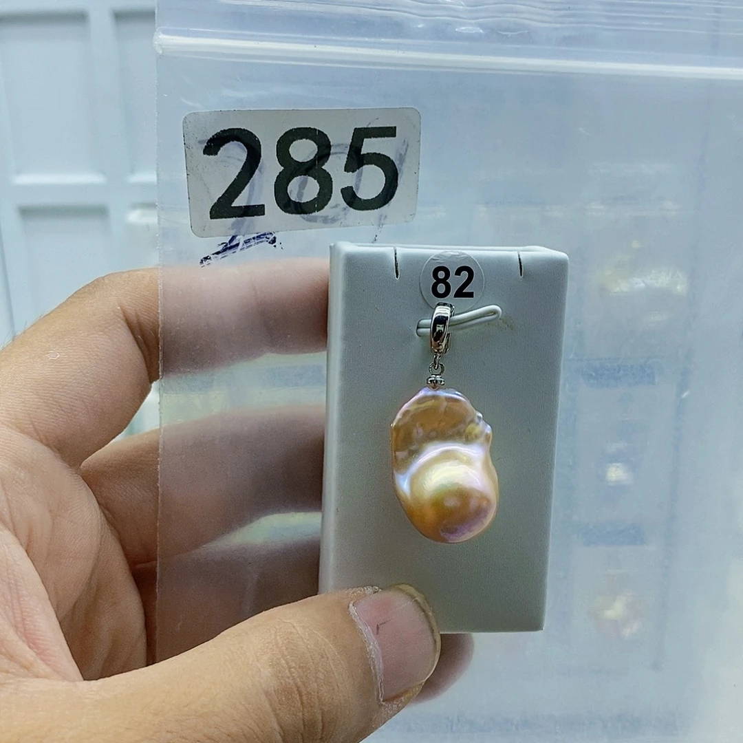 颈饰合金淡水珍珠