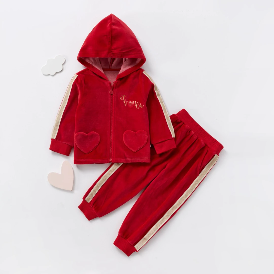 M6Q020893X030红色运动套装