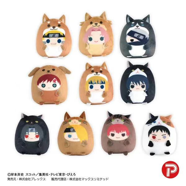 日谷【火影忍者】火影MAX LIMITED掌心动物团子（盲盒产品默认代拆）