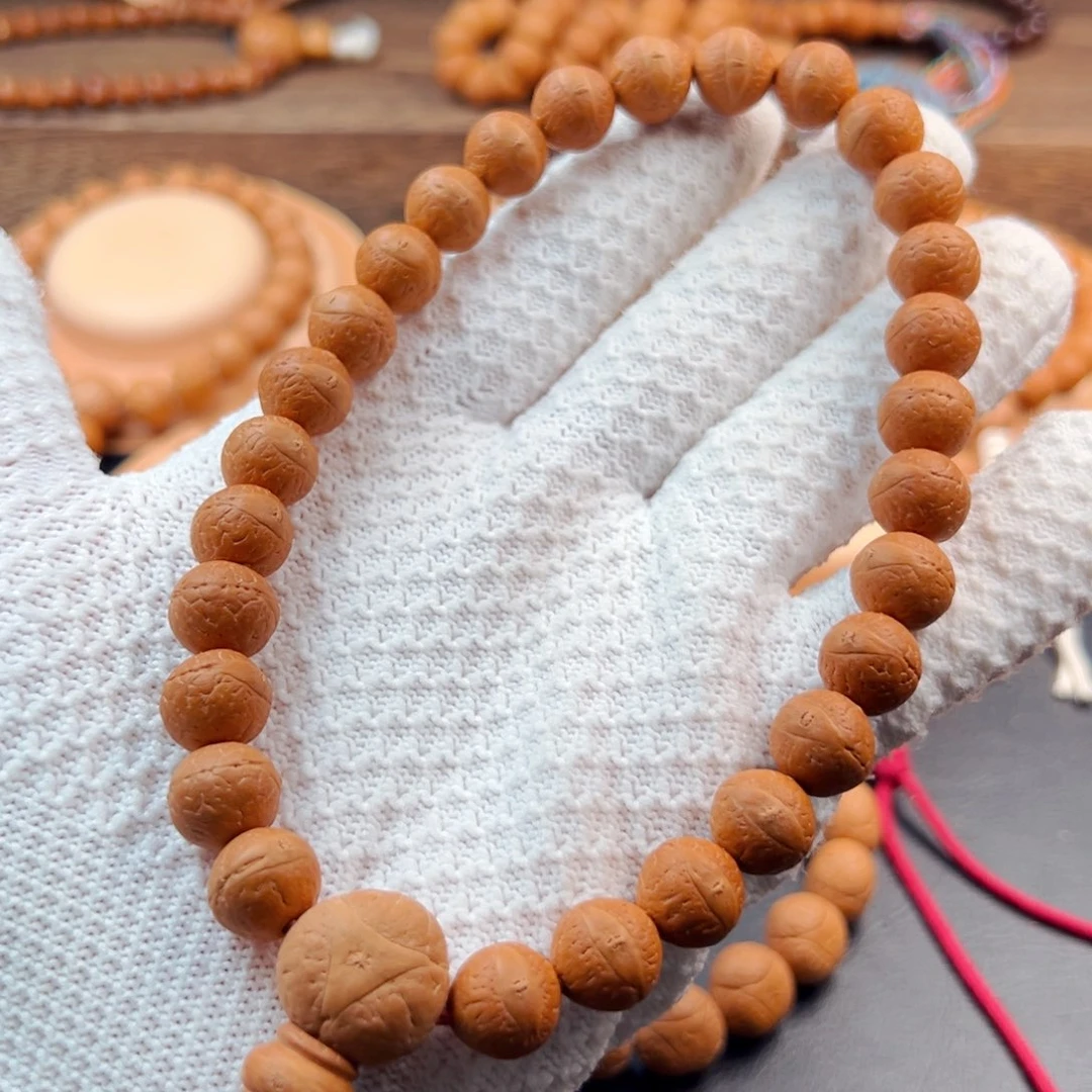 手串凤眼菩提11.5mm红皮高油手持
