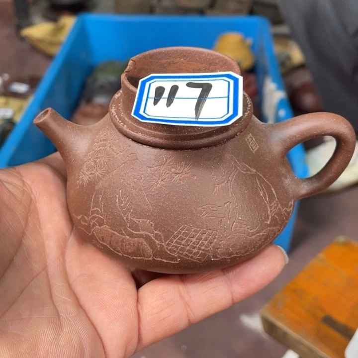 紫砂茶壶宜兴原矿紫砂壶