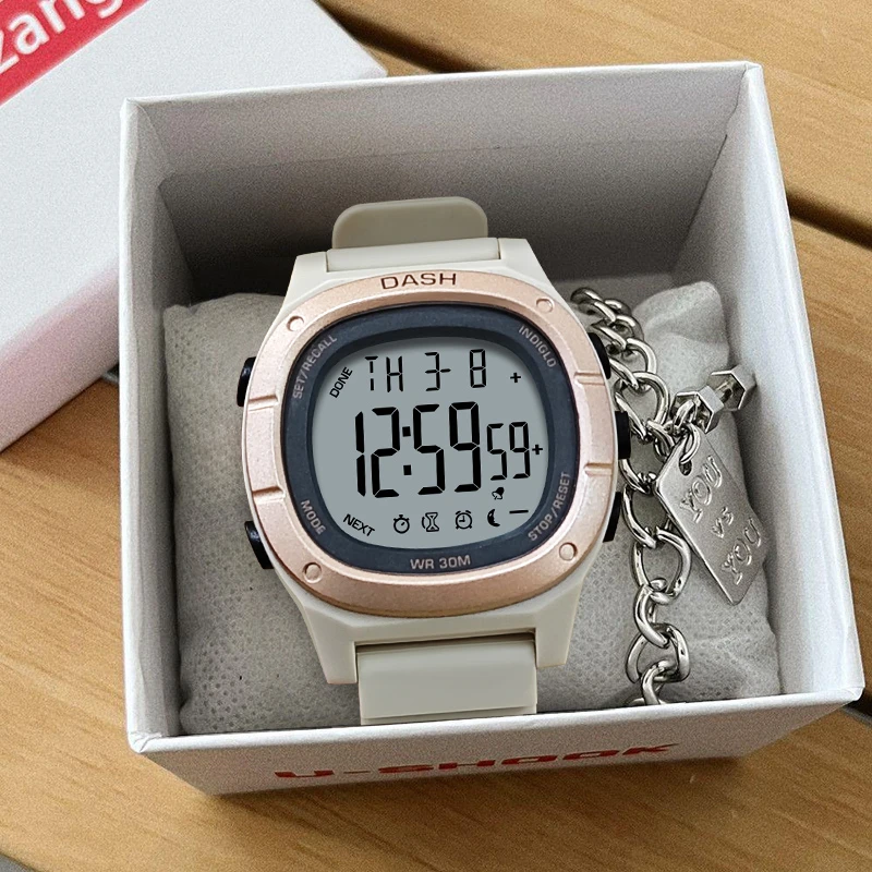 2025新款手表女款男款初高中初中学生ins高颜值运动女生防水电子