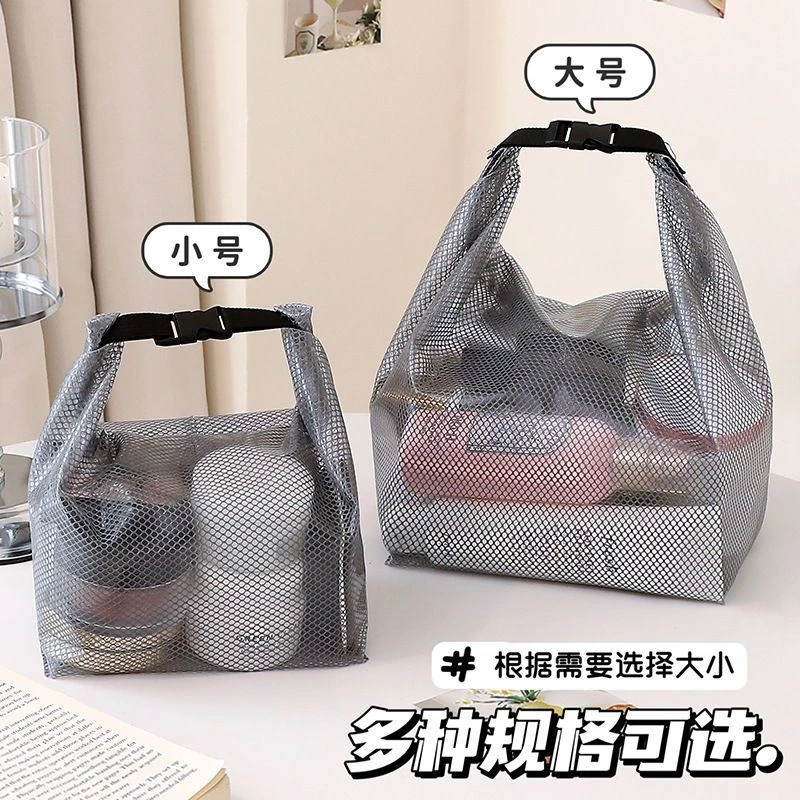 防水化妆品泳衣收纳袋ins简约游泳包大容量旅行户外健身干湿分离