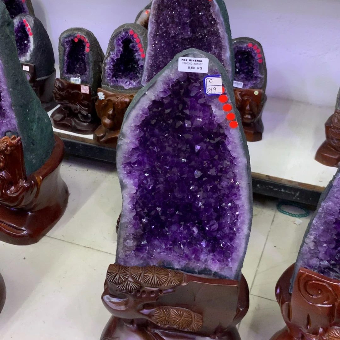 水晶未镶嵌大型摆件（非配饰）莹