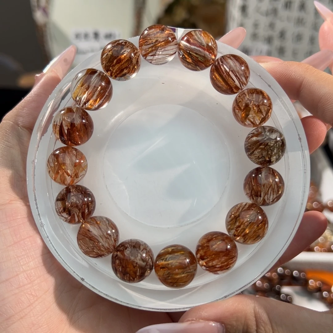水晶手链未镶嵌黑金超七14