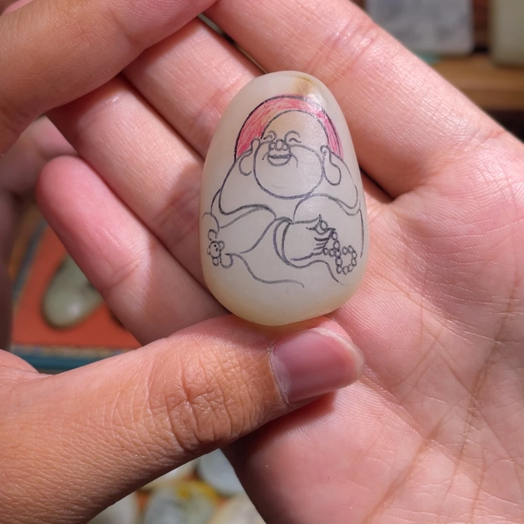 ঞ***满定制和田玉未镶嵌吊坠