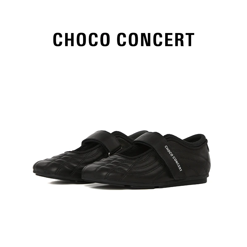 CHOCO CONCERT 25SS春夏新品方头薄底玛丽珍单鞋女DB