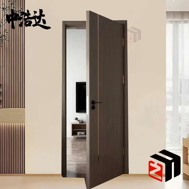 中浩达木门房间门卧室门静音门漆门套装实木复合门房间门房间门
