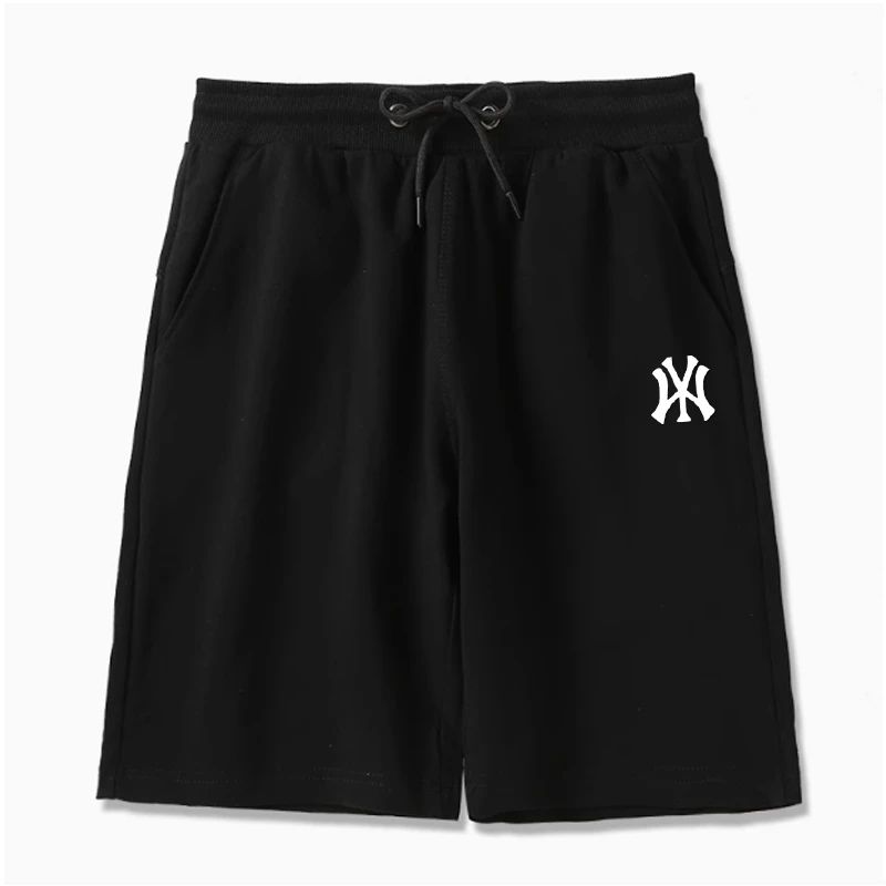 WY纯棉新疆棉短裤女运动裤男女同款2025新款跑步裤五分裤休闲裤